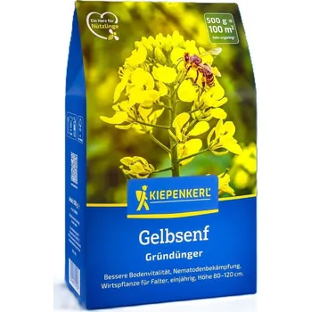 Semeno Zelené hnojení - Žlutá hořčice - semena - 500 g