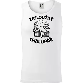 Zasloužilý chalupář - Tílko pánské Core - XL ( Bílá )