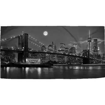 Osuška Sablio Ručník Noční New York 2 - 30x50 cm