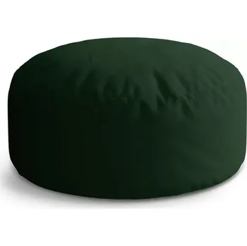 Taburet Sablio Taburet Circle Lesní zelená: 38x48 cm