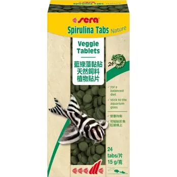 Krmivo pro rybičky sera GmbH sera Spirulina Tabs Nature 24 tab.
