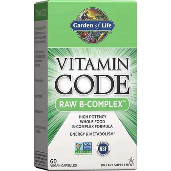 Garden of life Garden of Life Vitamín B-Komplex - RAW Vitamin Code -60 kapslí