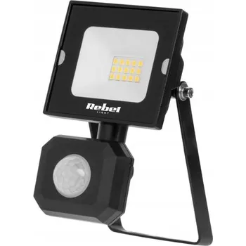 LED reflektor 10W Rebel se senzorem soumraku a pohybu 6500K 230V