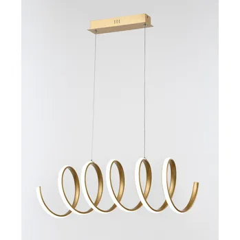 Závěsné svítidlo Ribbon 336401-09 zlatá matná LED