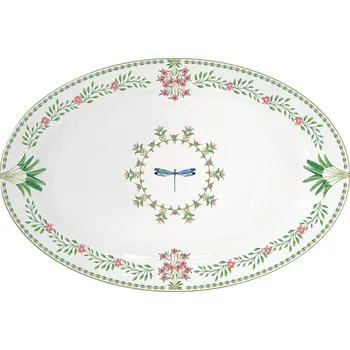 Barevný servírovací salátová mísa s květinovým vzorem jako dárek