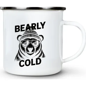 Bearly cold - Plechový hrnek VELKÝ 400ml (500 ml po okraj) - 400 ml