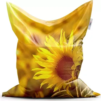Sedací pytel Sablio Sedací vak Classic Slunečnice 3 - 200x140 cm