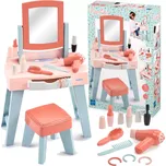 Dětská toaletka s taburetkem a doplňky 11 ks ECOIFFIER Mademoiselle