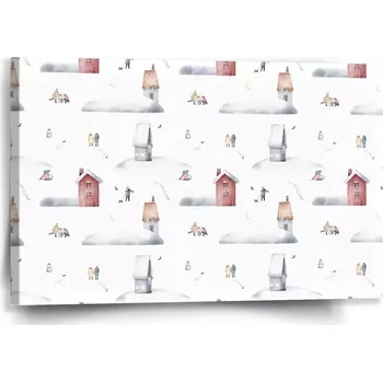 Obraz Sablio Obraz Zimní radovánky - 60x40 cm