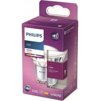 Žárovka LED žárovka 4,9 W 550 lm Teplá bílá Philips