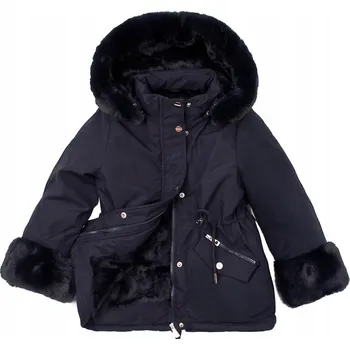 MI COLLECTION dětská zimní bunda parka, velikost 122