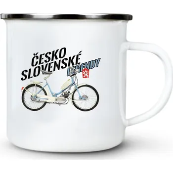 JAWA Stadion - ČESKOSLOVENSKÉ LEGENDY - Plechový hrnek VELKÝ 400ml (500 ml po okraj) - 400 ml