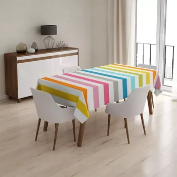 ubrus Sablio Ubrus Barevné proužky - 145x240 cm