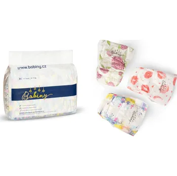 Přebalování Plenky Bobiny Bambusové Plenky pro miminka – pusinka L (9-14 kg) 28 ks Velikost 1 28 ks