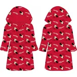 Dětský teplý plyšový župan Mikuláše Minnie Mouse 98-104