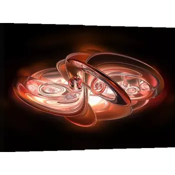 Obraz Sablio Obraz Červená abstrakce - 60x40 cm