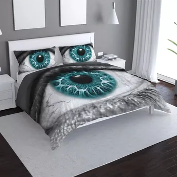 Povlečení Sablio Povlečení Modré oko - 140x200 / 90x70