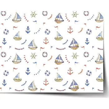 Plakát Sablio Plakát Na vlnách oceánu - 60x40 cm