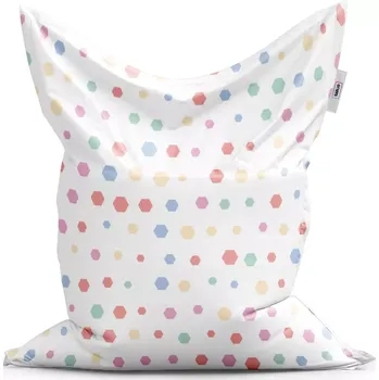 Sedací pytel Sablio Sedací vak Classic Různě barevné puntíky - 200x140 cm