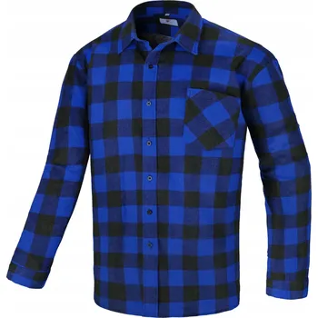 Pánská košile FLANELOVÁ KOŠILE FLANCO ČERVENÁ VEL 43