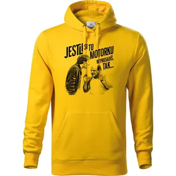 Jestli si tu motorku neprosadíš, tak... - Pánská mikina Premium - S