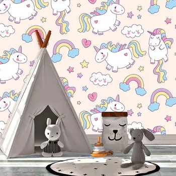 Tapeta Sablio Tapeta Jednorožci - 125x75 cm