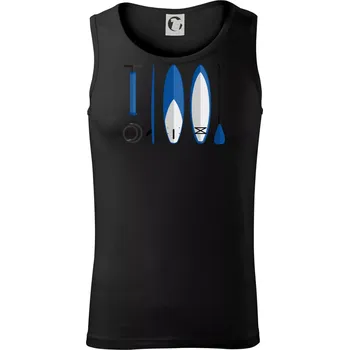 Pánské termoprádlo Paddleboard set - Tílko pánské Core - L ( Černá )