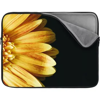 pouzdro na notebook Sablio Obal na notebook Žlutá gerbera - 17"