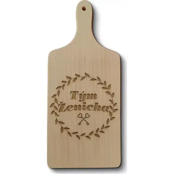 Kuchyňské prkénko Sablio Prkénko Tým ženicha klíče