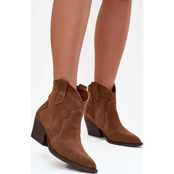 Dámská zimní obuv Boty na podpatku model 219126 Step in style 40