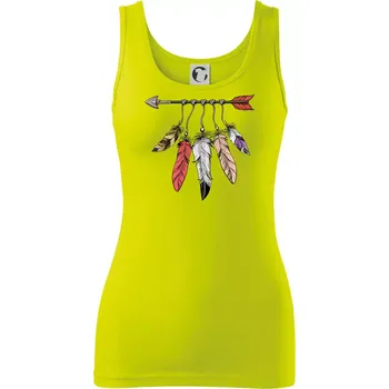 Indiánský šíp - Dámské tílko - S ( Limetková )