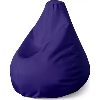 Sedací pytel Sablio Sedací vak Pear Fialová - 140 x 100 x 25 cm