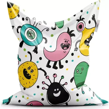 Sedací pytel Sablio Sedací vak Classic Příšerky - 150x100 cm