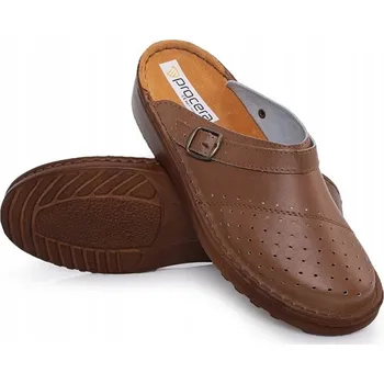 Pracovní obuv PROFILAKTICKÁ OBUV BIANCA S PERFORACÍ HNĚDÁ VEL. 41