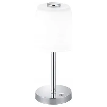 Lampička Stolní lampa Trio Emerald šedá 4,5 W