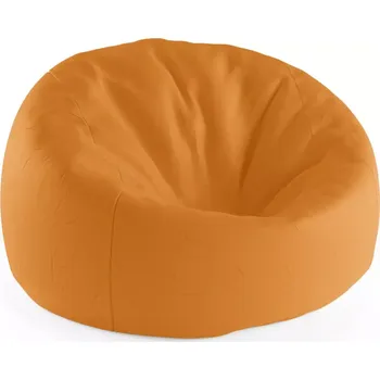 Sedací pytel Sablio Sedací vak Cocoon Oranžová - 115 x 75 x 45 cm