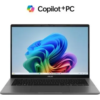 Notebook ASUS Vivobook S 14 OLED/S3407QA-OLED063W/SD-X1-26-100/14"/WUXGA/32GB/1TB/Adreno/W11H/Gray/ (S3407QA-OLED063W)