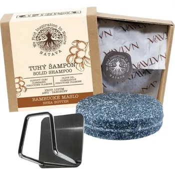 Šampon NATAVA Tuhý šampon - Bambucké máslo 85 g