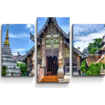 Obraz Sablio Obraz - 3-dílný Chrám - 75x50 cm