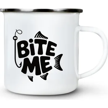 Bite Me - Plechový hrnek VELKÝ 400ml (500 ml po okraj) - 400 ml