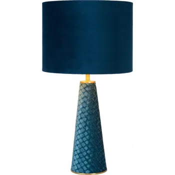 Lampička STOLNÍ LAMPA LUCIDE VELVET 10501/81/37 MODRÁ