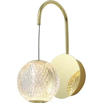 Nástěnné svítidlo Italux Nástěnné svítidlo zlaté Rosario WL-12220121-1A-GD