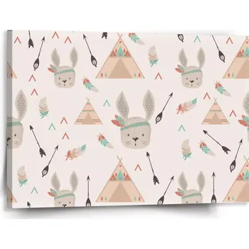 Obraz Sablio Obraz Zajíček indián - 150x110 cm