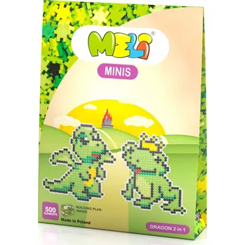 ostatní stavebnice MOSAICKÉ PUZZLE STAVEBNICE MELI MINIS DRAGON 2V1 500 DÍLŮ
