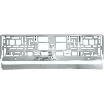 Držák SPZ autoDS Podložka pod SPZ CHROM metallic