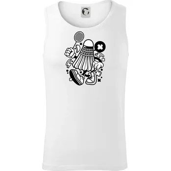 Badmintoňák - Tílko pánské Core - S ( Bílá )