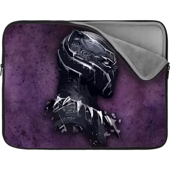 pouzdro na notebook Sablio Obal na notebook BLACK PANTHER z profilu Fialový mlhavý - 13"