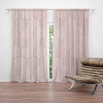 Závěs Sablio Závěs Rose gold: 2ks 140x250cm