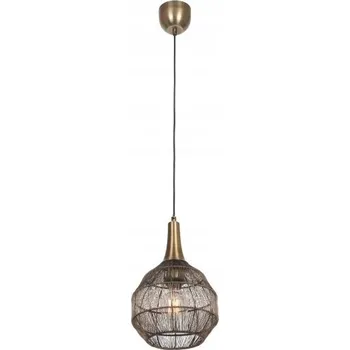 Kovové závěsné svítidlo SORAYA 365430104 Trio do jídelny, černé a zlaté