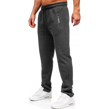 Denley pánské tepláky šedé velikost 3XL